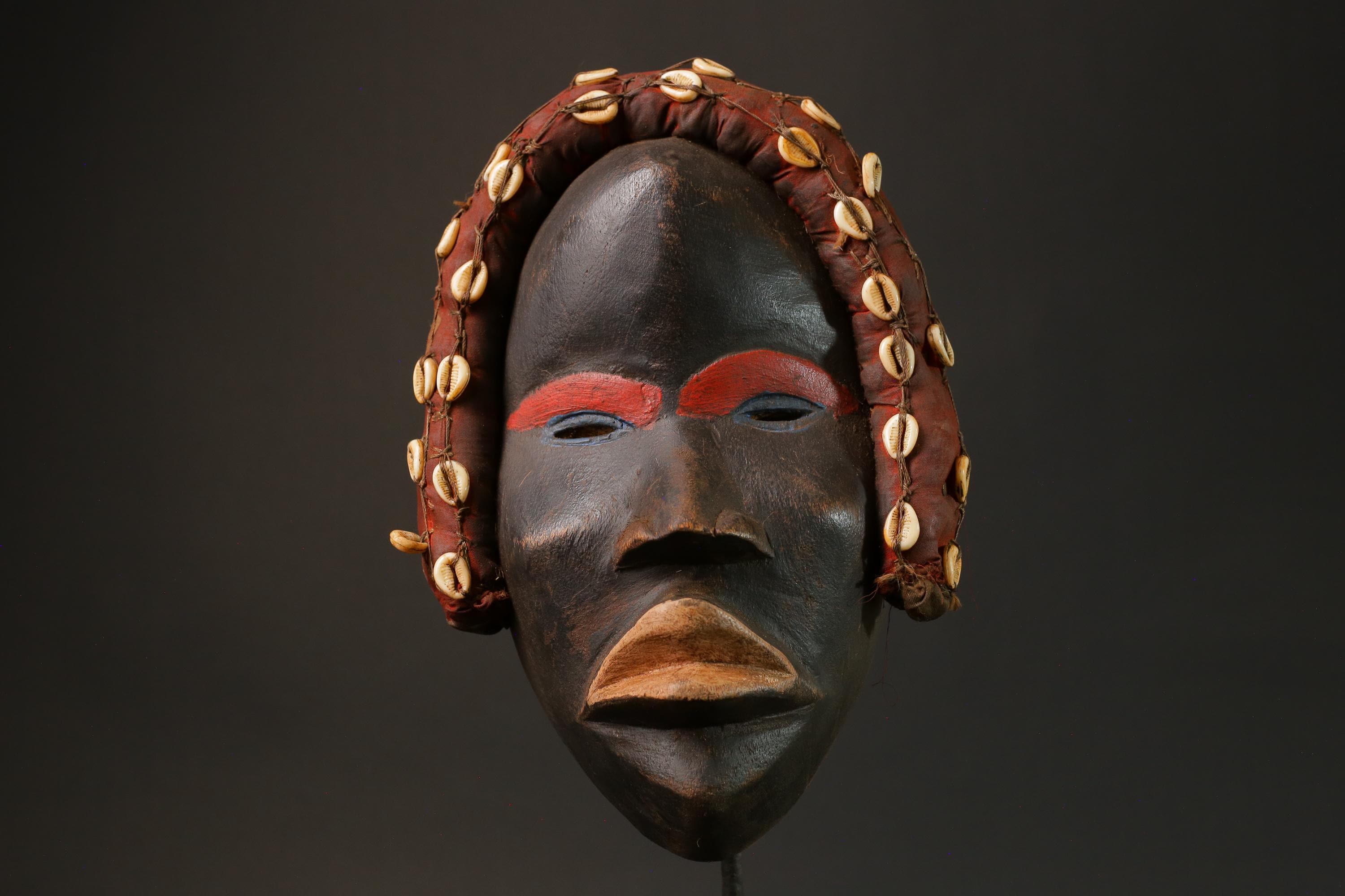 African Mask antique wall mask Traditional vintage art tribal Tribal Dan masks for wall-G2783