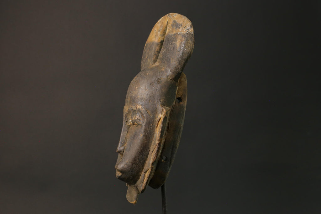 African mask Use tribal masks Baule Wooden Mask Face Masks Primitive Masks for wall-7524