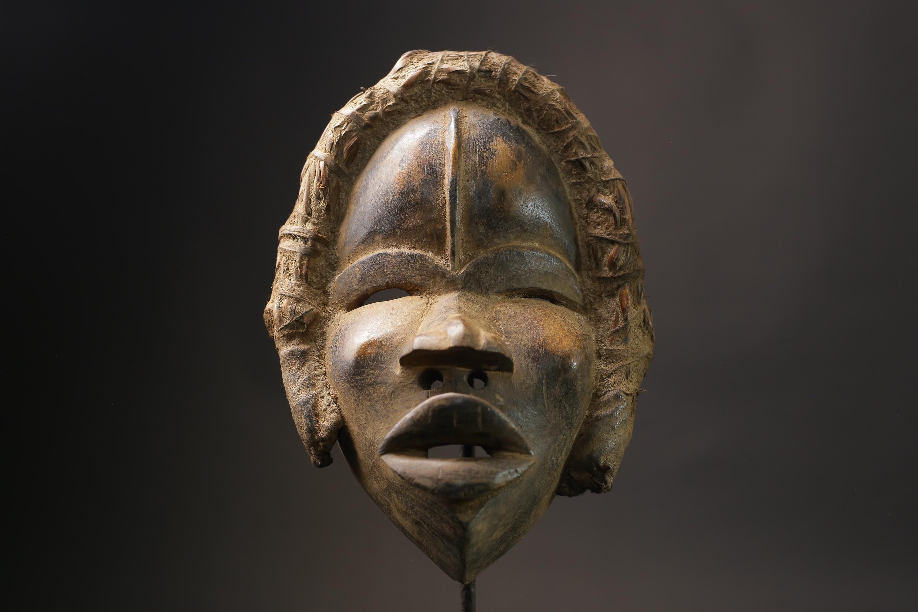 African wood mask antiques Masque Dan Déangle Wood Masks for wall-G2547