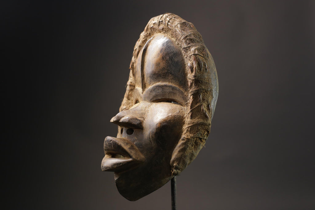 African wood mask antiques Masque Dan Déangle Wood Masks for wall-G2547