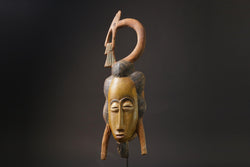 African Tribal Wood masks wood mask Face Mask African Tribal Guro Masks for wall-9976