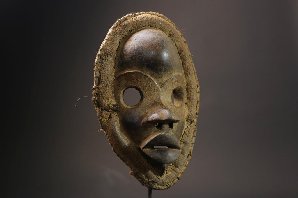 African Mask Face Tribal Wood Mask Collectibles Home Decor Masque Dan Masks for wall-G2555