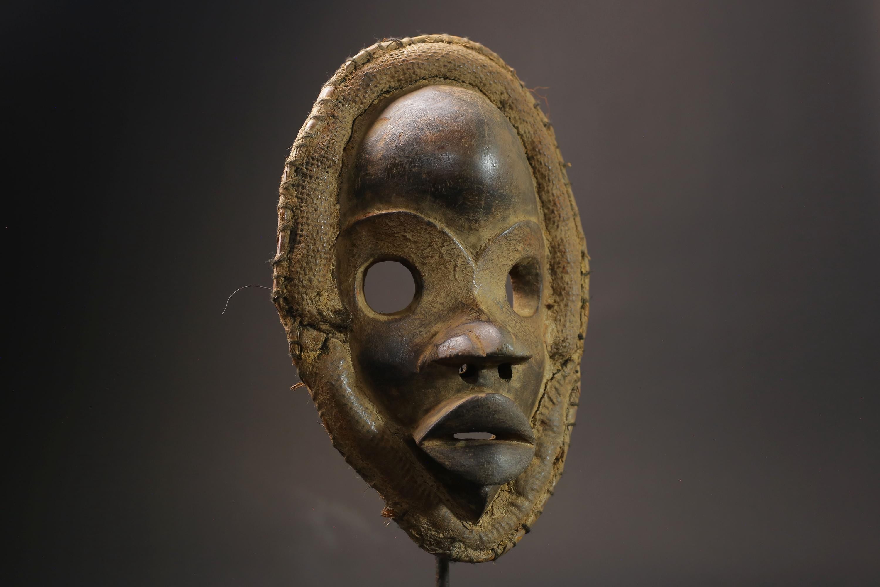 African Mask Face Tribal Wood Mask Collectibles Home Decor Masque Dan Masks for wall-G2555