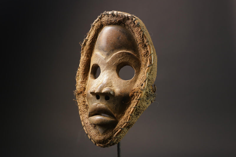 African Tribal Face Face Mask Handmade Sese Wood dan mask African Mask Masks for wall-G2560