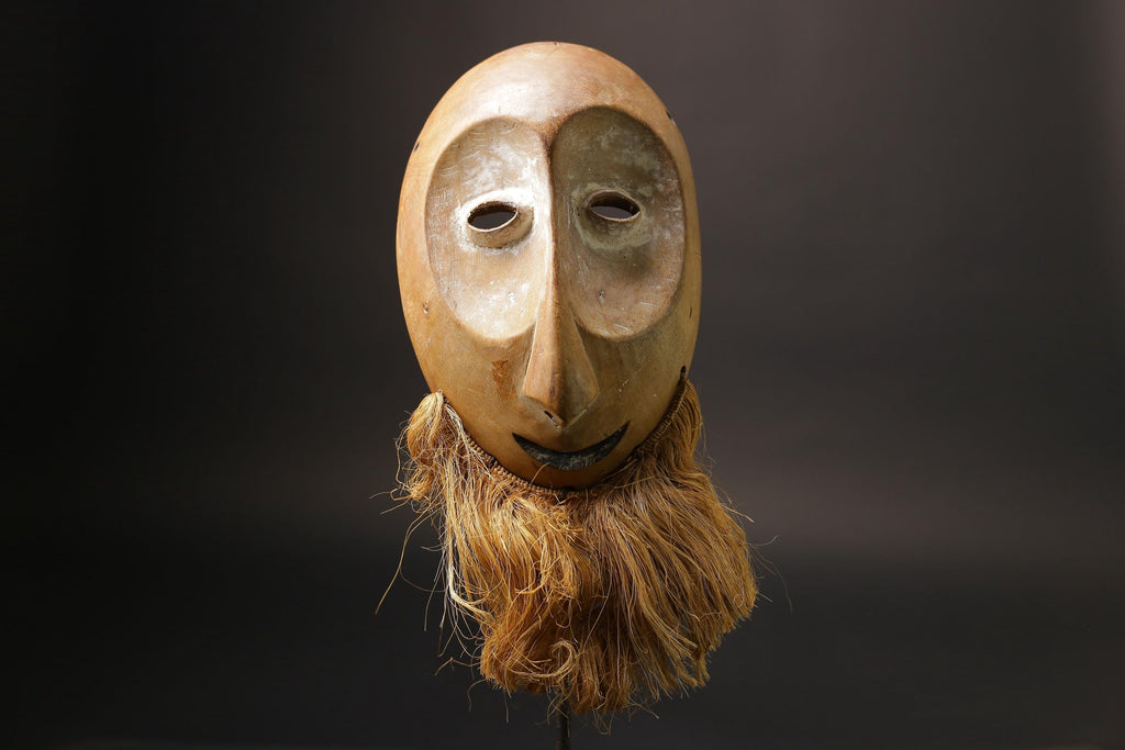 African Tribal Mask For African Wood Décor Decoration Lega Masks for wall-8721