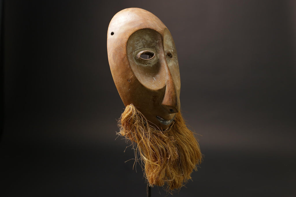 African Tribal Mask For African Wood Décor Decoration Lega Masks for wall-8721