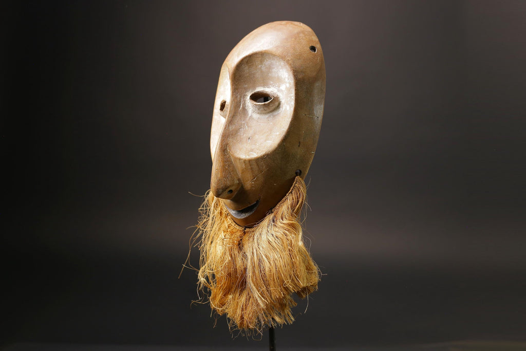 African Tribal Mask For African Wood Décor Decoration Lega Masks for wall-8721
