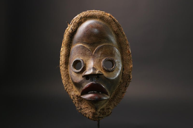 African Tribal Wood masks Face Mask Vintage Dan Kran Mask wood Masks for wall-G2572