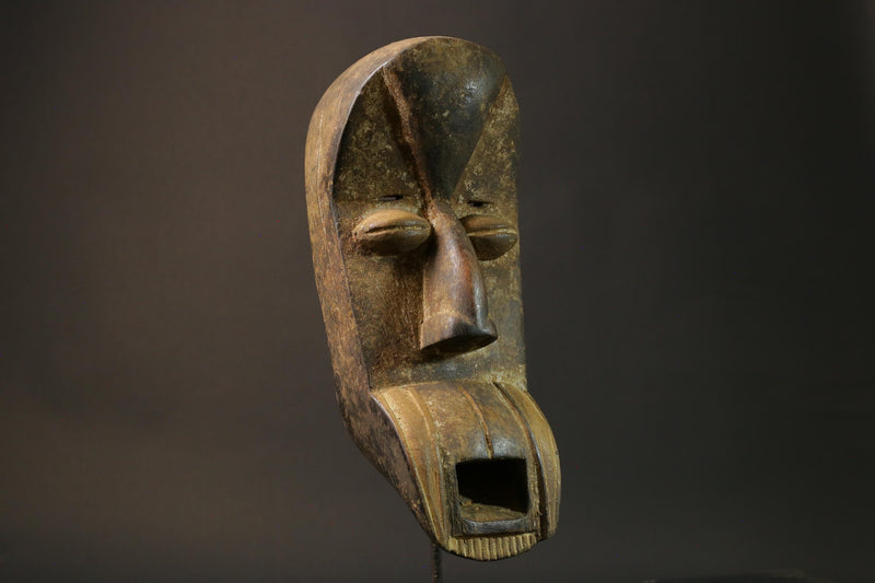 African wood Dan mask antique Mask Dan Kran Mask African mask wall mask-8898