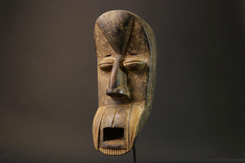 African wood Dan mask antique Mask Dan Kran Mask African mask wall mask-8898