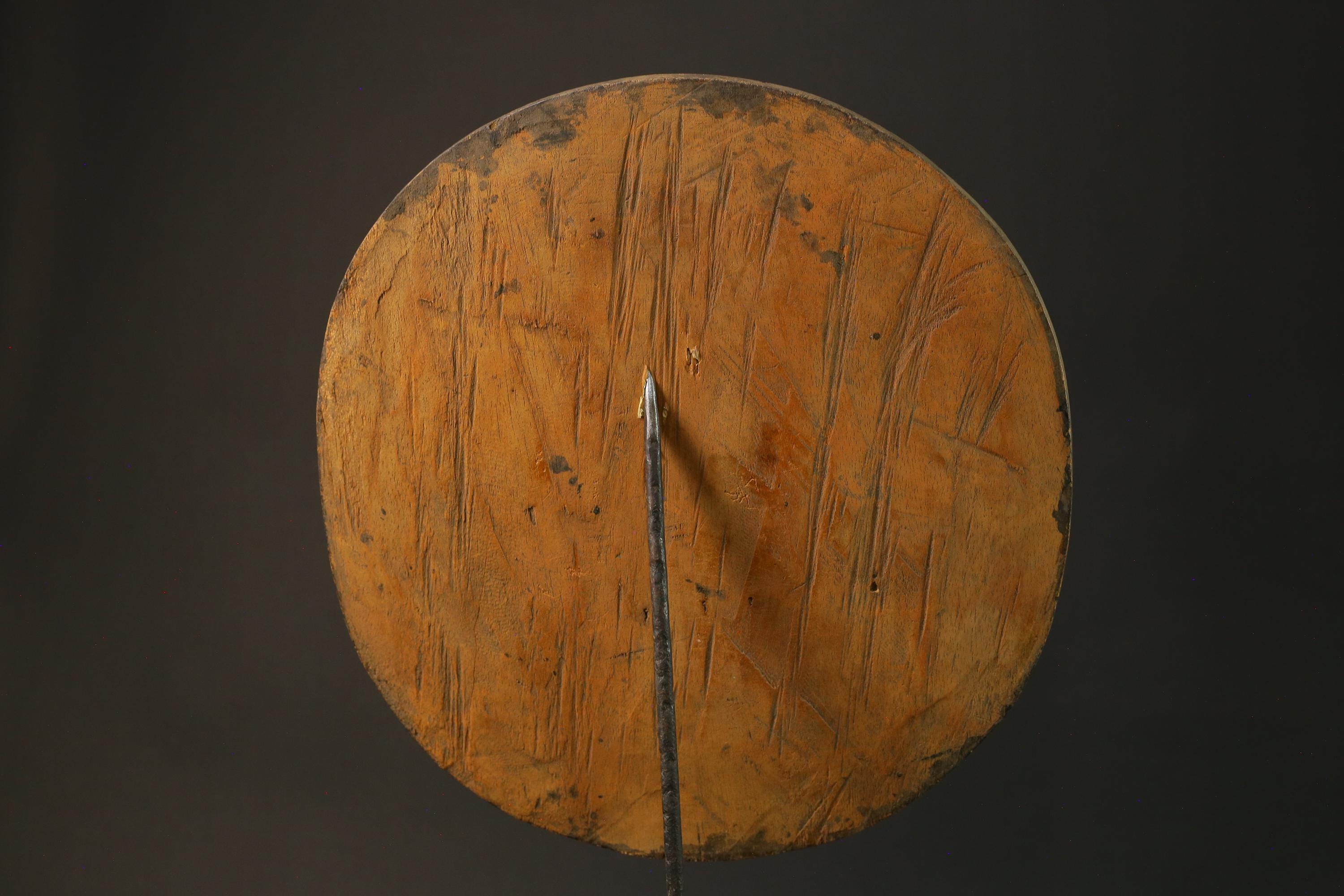 African mask Eket Antiques wood African real figure vintage African masks for wall-G1185