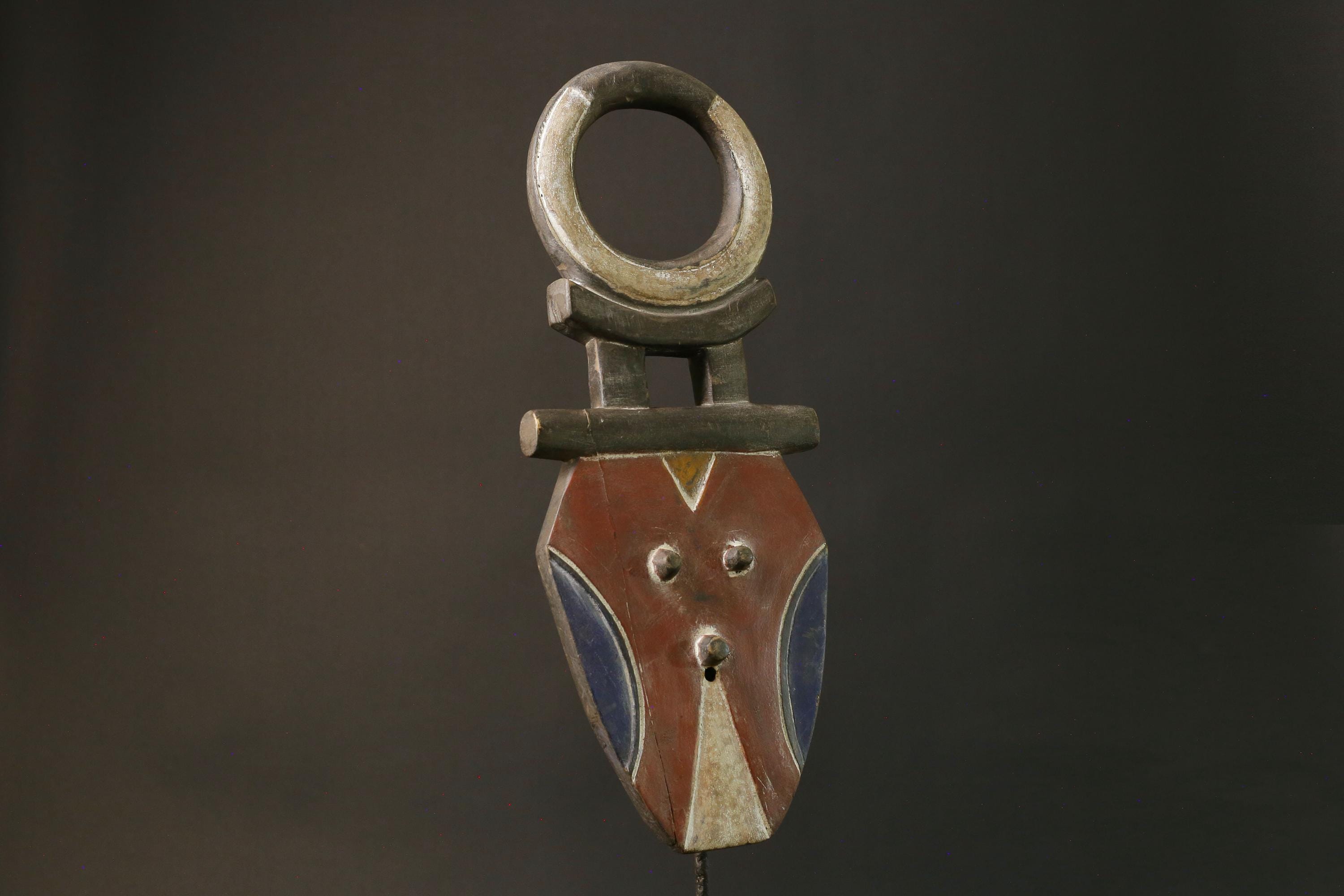 African wood mask bondo antiques Home Décor wooden art Masks for wall-5997