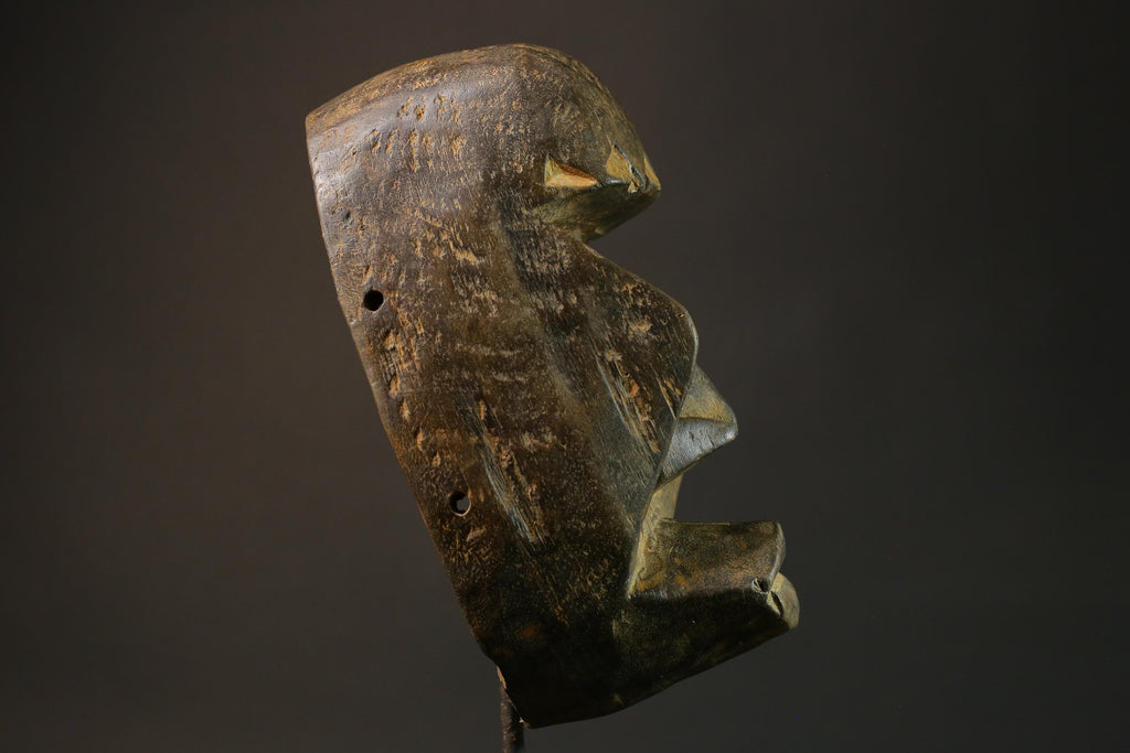 African wood Dan mask antiques Home Décor Hand Carved Dan Masks for wall-7499