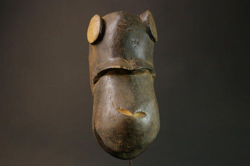 African Baule Monkey Antique African Masks Hand carved Wood Tribal Masks for wall-7496