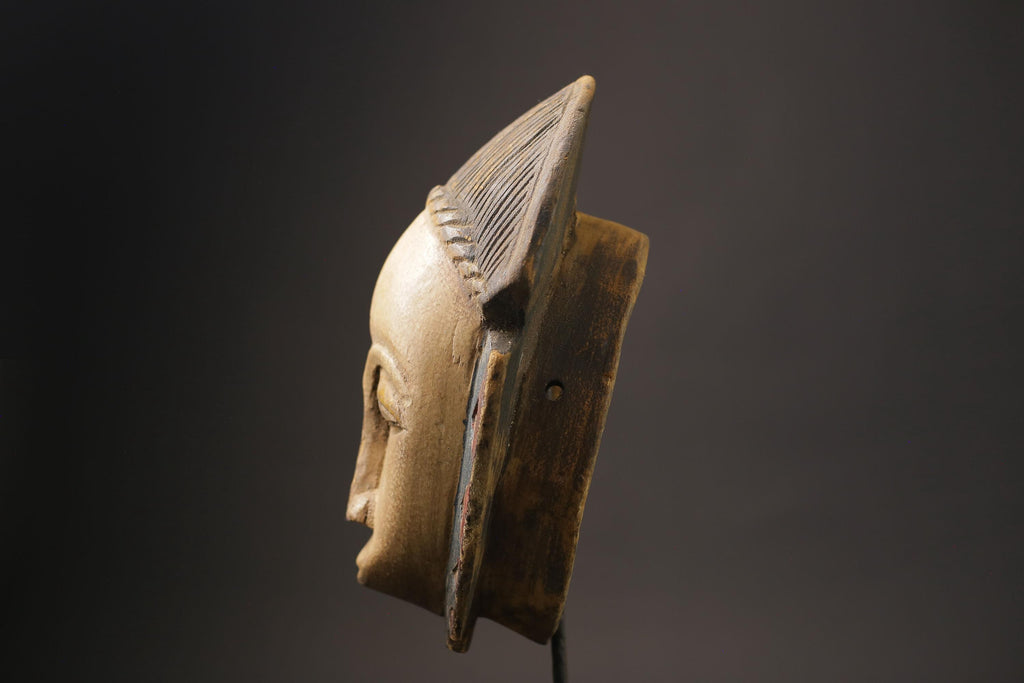 African wood mask antiques Mask Baule Antique Wall Hanging Home Decor Mask-7796
