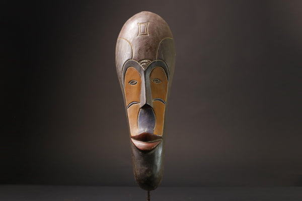 African fang Mask Female fang Home Décor Handmade African Masks for wall-7224