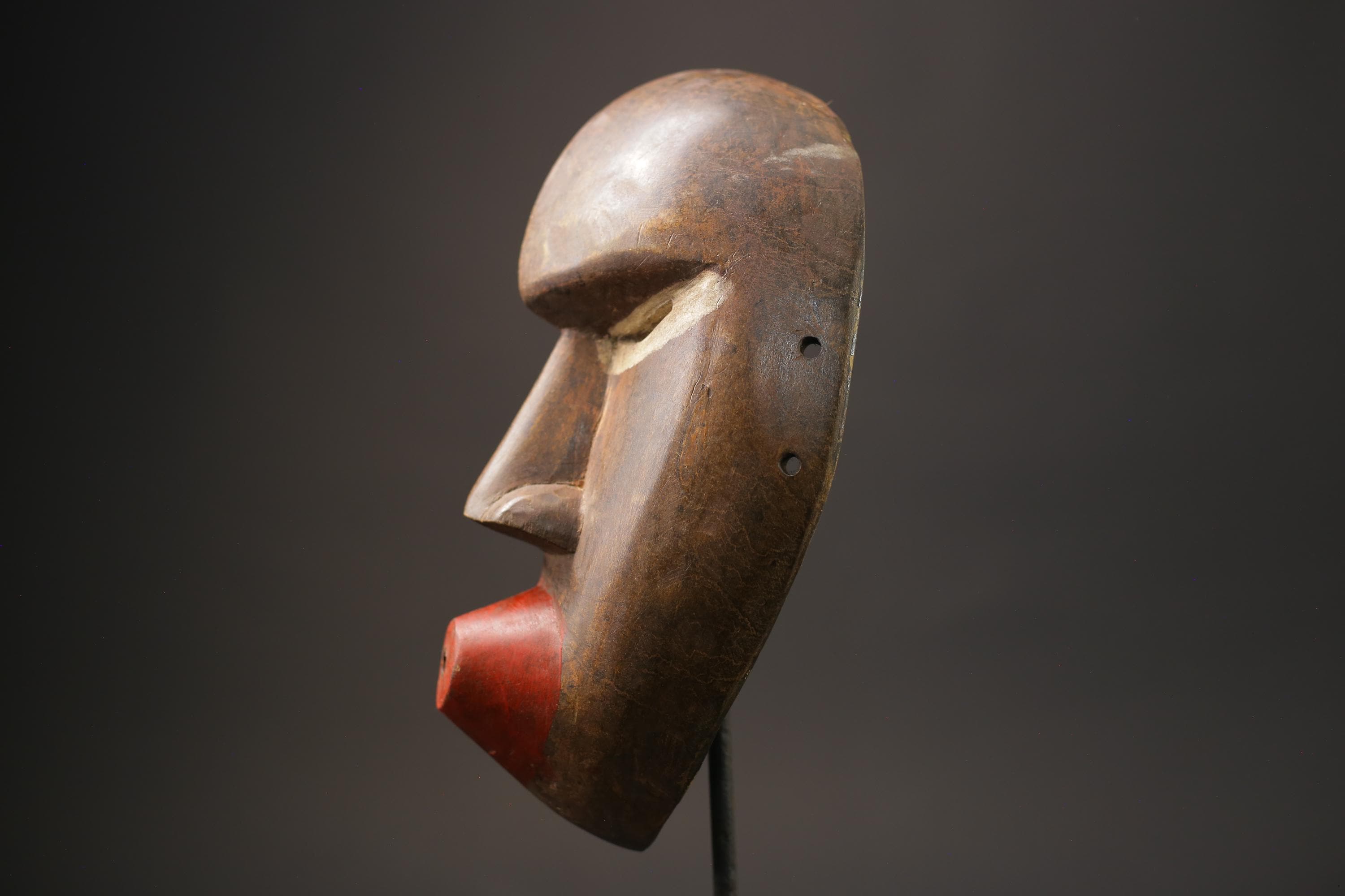 African Mask Wall Art Handmade Home Décor Dan Mask Côte D'ivoire Masks -7101