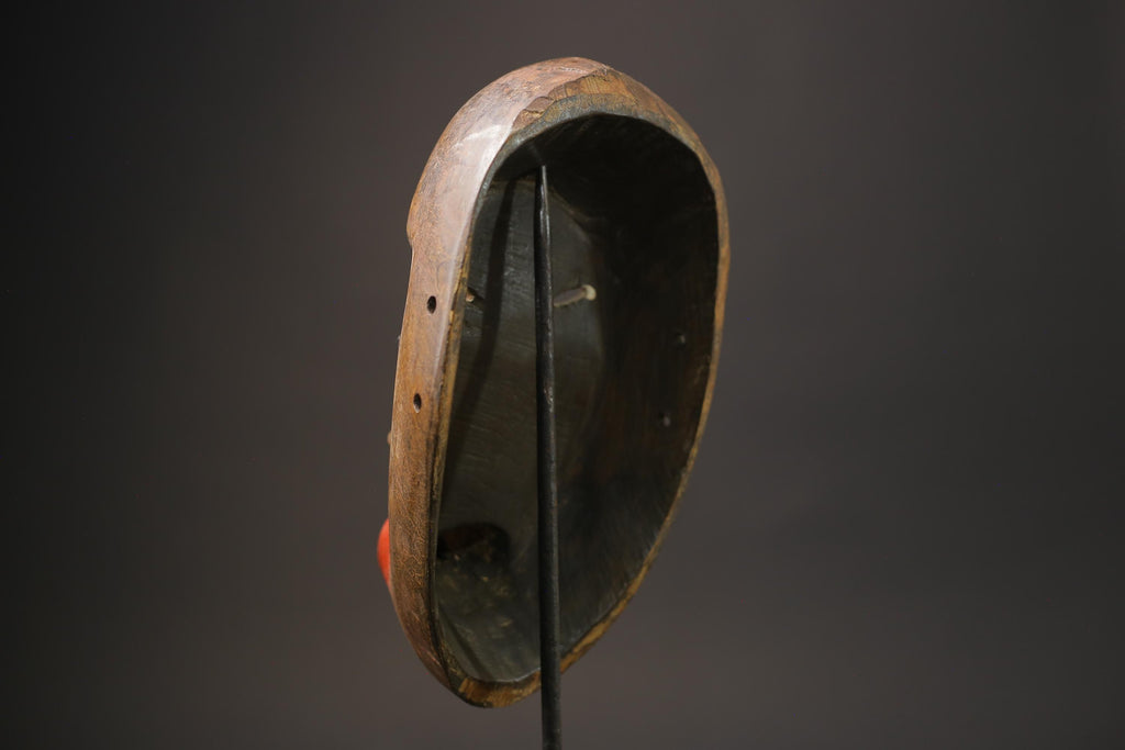 African Mask Wall Art Handmade Home Décor Dan Mask Côte D'ivoire Masks -7101