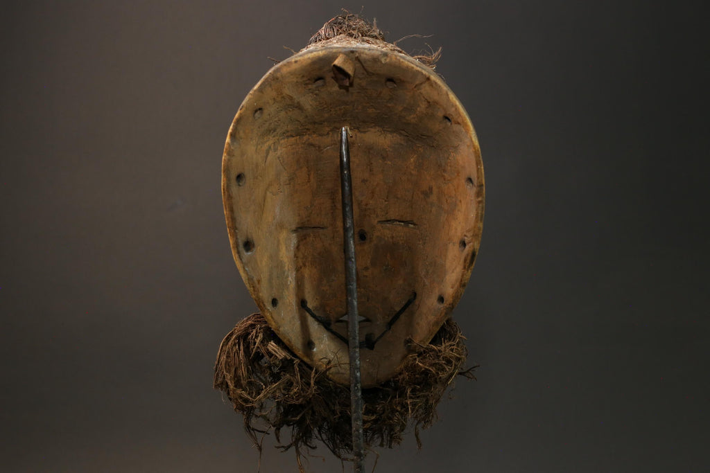 African mask wood African real figure vintage African masks Dan Tribe Masks-7576