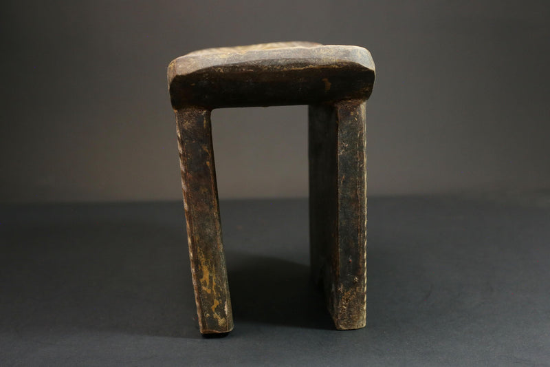 African Tribal African Art African Senufo stool wooden Home Décor statue-G1239