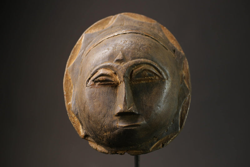 African Tribal Face Mask Wood Home Décor mask Hanging Sun Guro Mask Masks for wall-7249