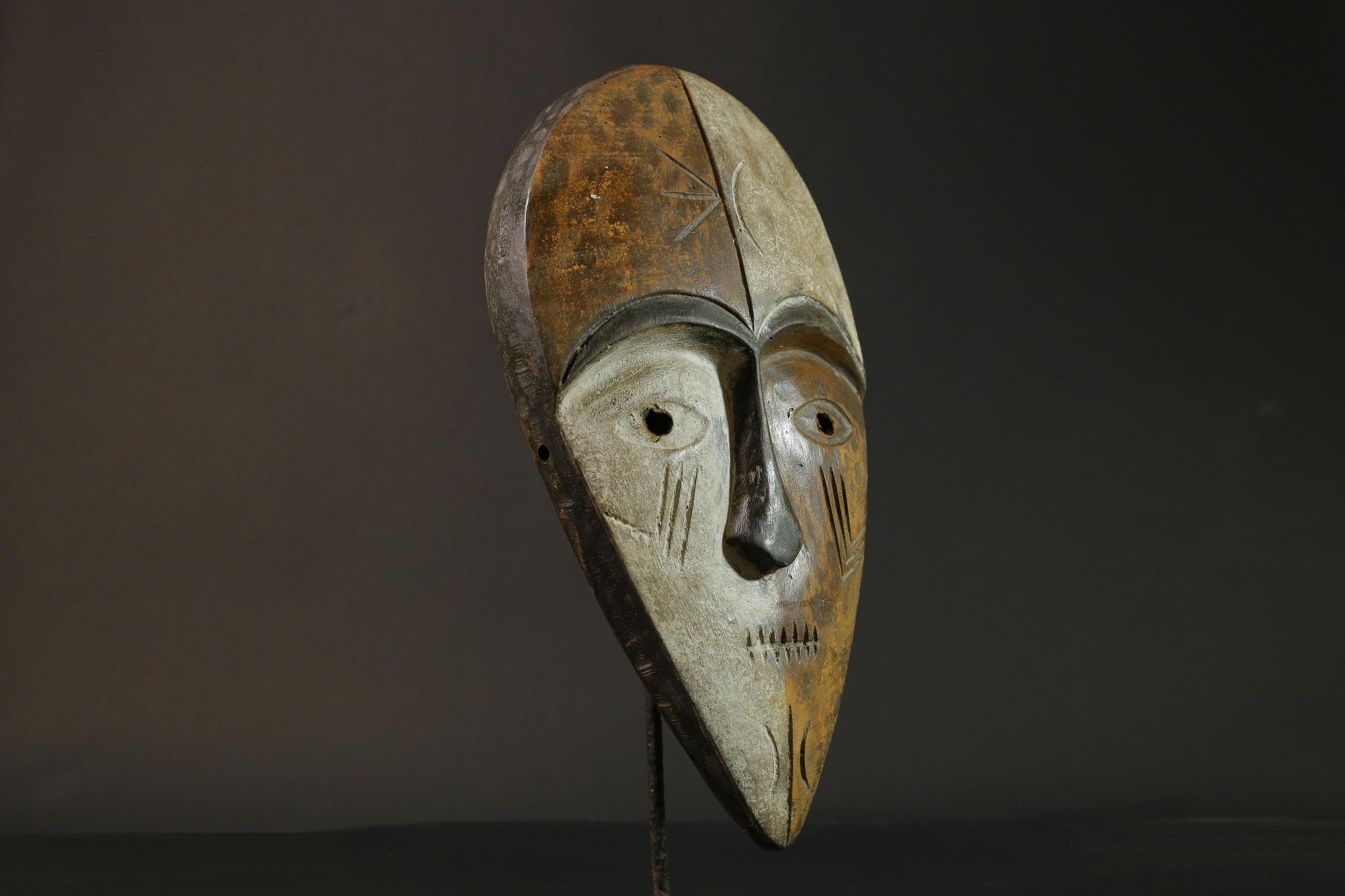 African Tribal bega Face Mask Authentic traditional Muminia Masks for wall-G2847