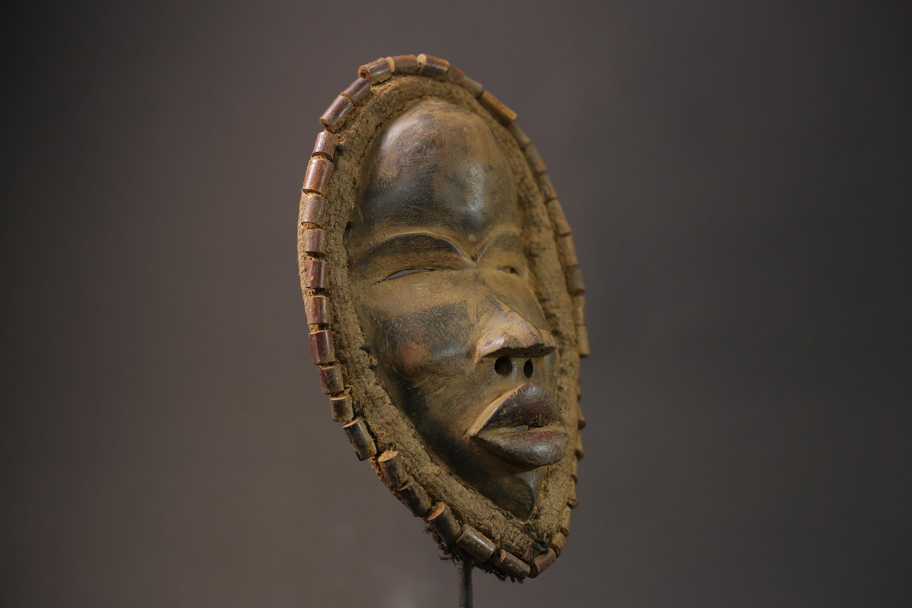 African wood antiques mask antiques Dan Déangle Wood Masks for wall-G2636