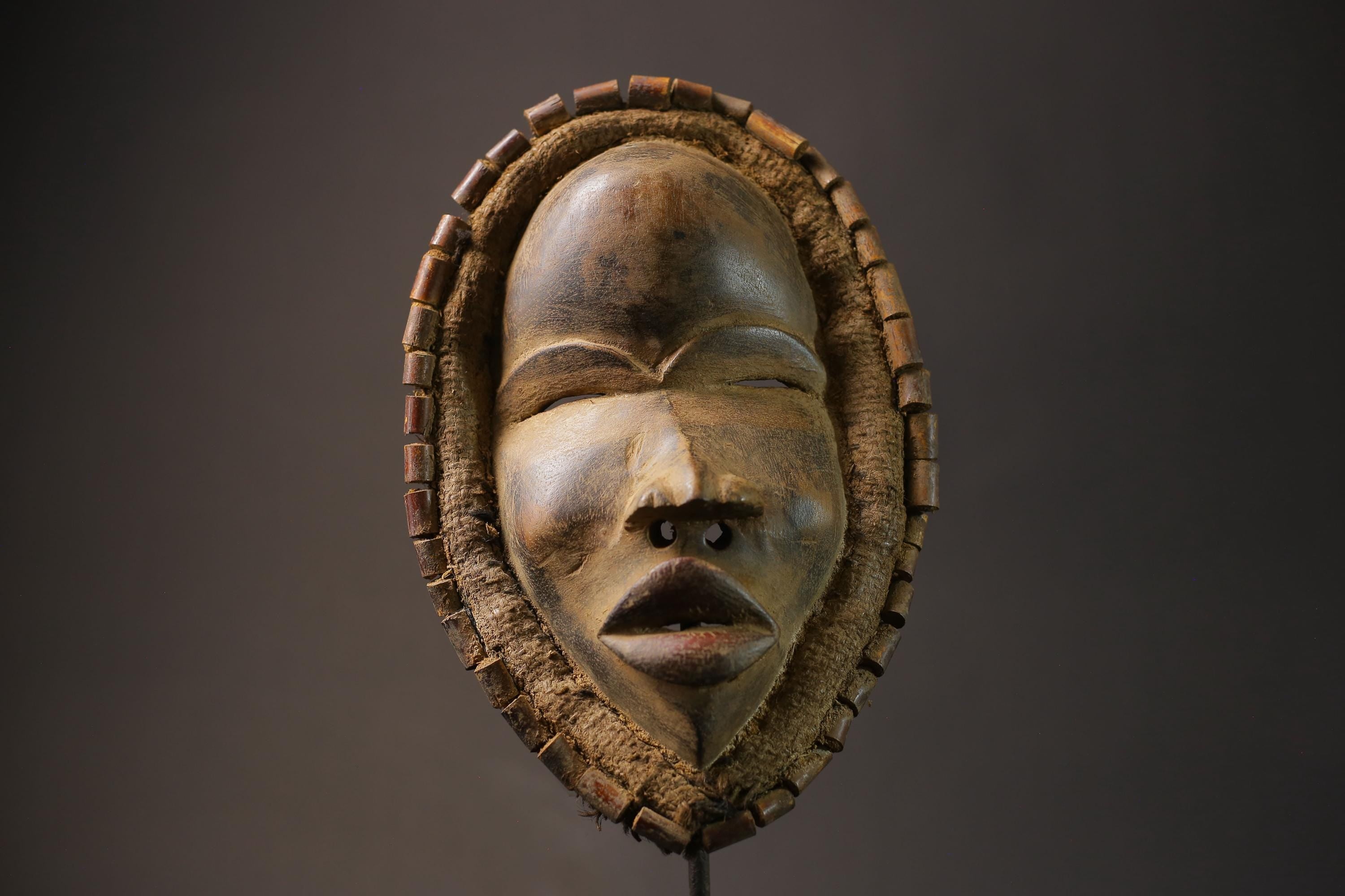 African wood antiques mask antiques Dan Déangle Wood Masks for wall-G2636