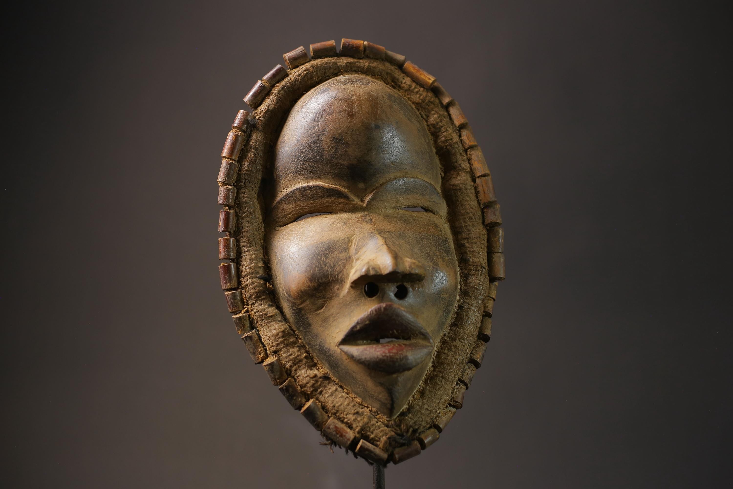 African wood antiques mask antiques Dan Déangle Wood Masks for wall-G2636