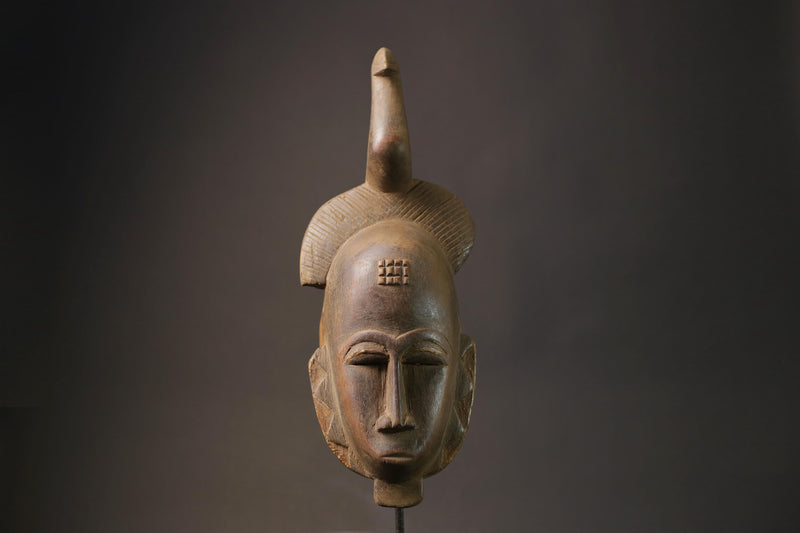 African wood mask antiques figure Guro Baule Mask Guro Masks for wall-4082