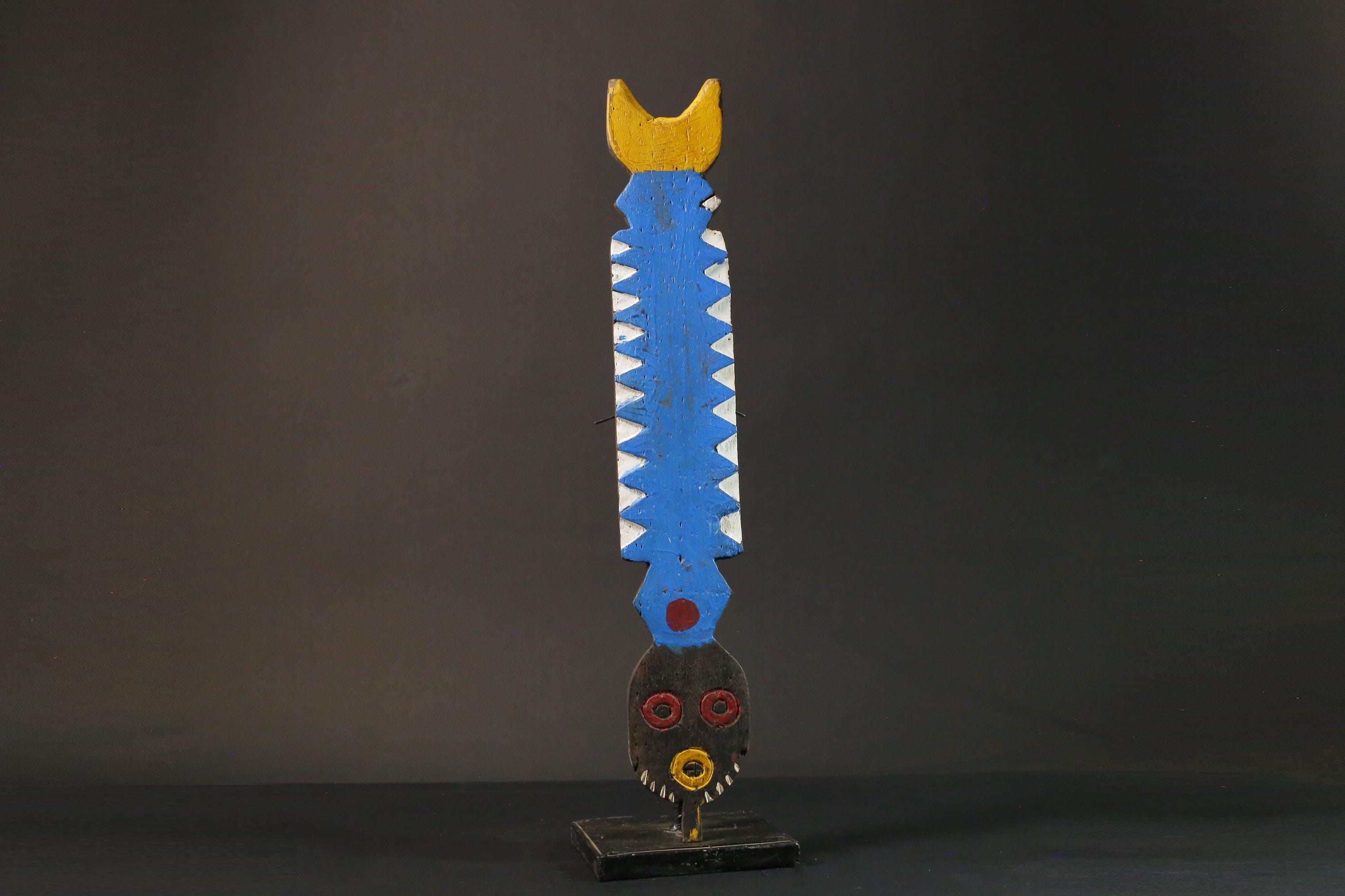 African Mask African Bobo Bwa Plank Mask Burkina Faso Décor Masks for wall-G1270