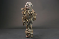 African Wood Figures African Figures Carved Power Figure Nkisi N'kondi VOODOO-G2644