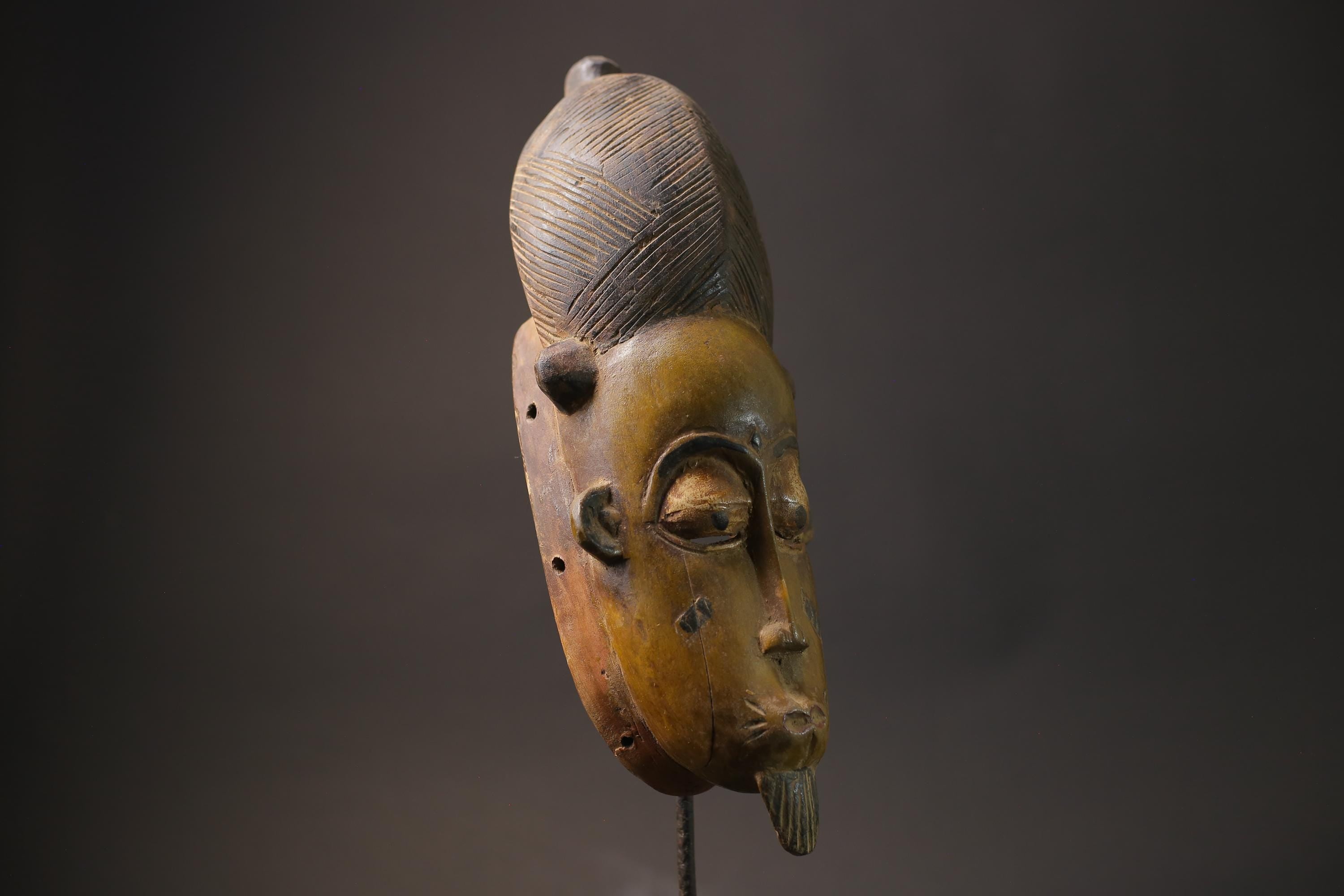 African mask Decorative Carved Mask Wood Wall Hanging Gu Mask Masks for wall-G2653