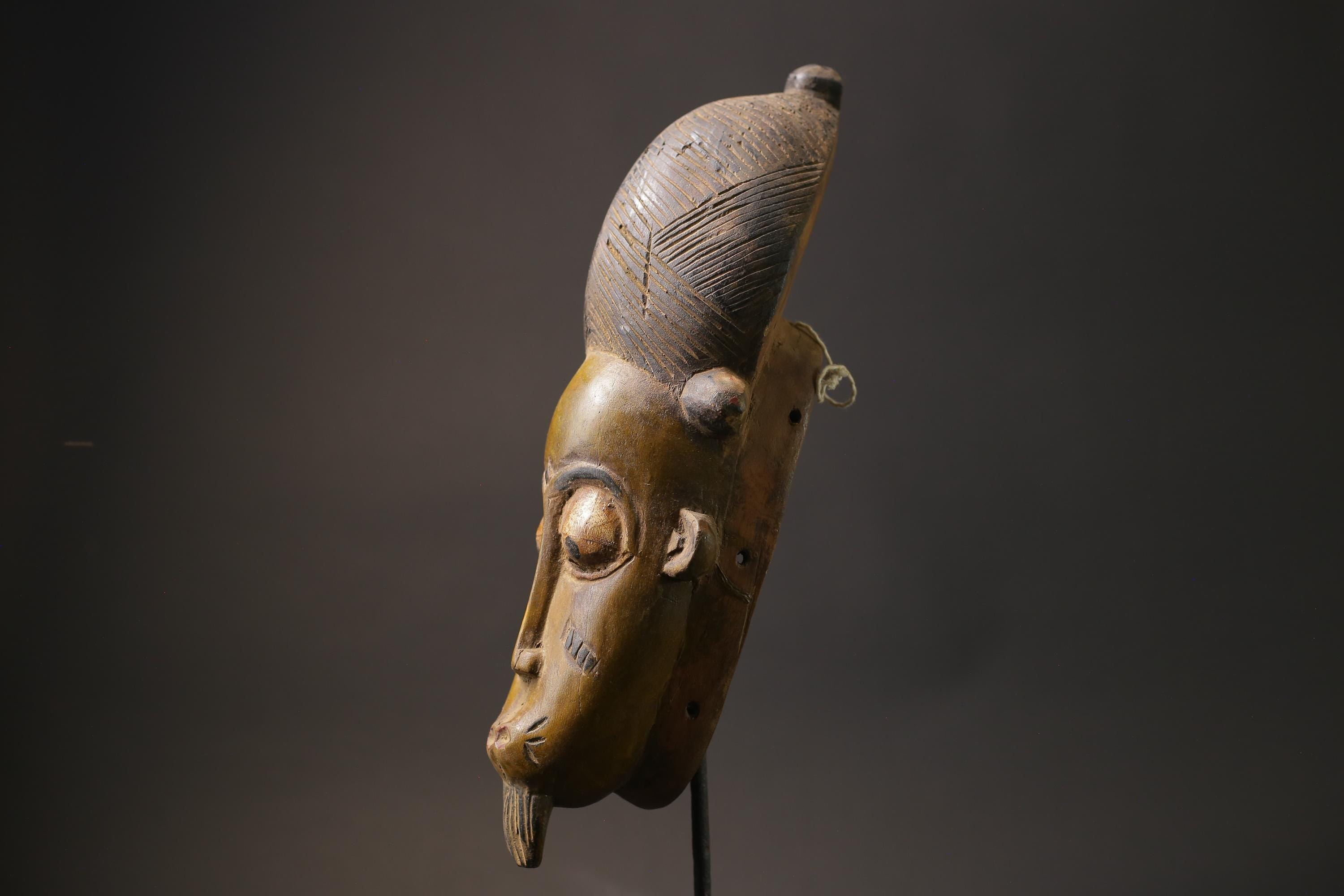 African mask Decorative Carved Mask Wood Wall Hanging Gu Mask Masks for wall-G2653