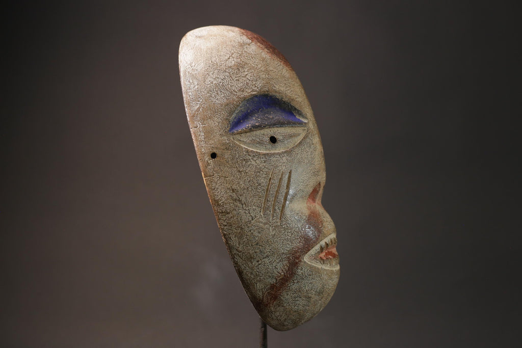 African wood mask antiques Igbo Wood Carved Mask Vintage Wall Hanging Masks for wall-G1046
