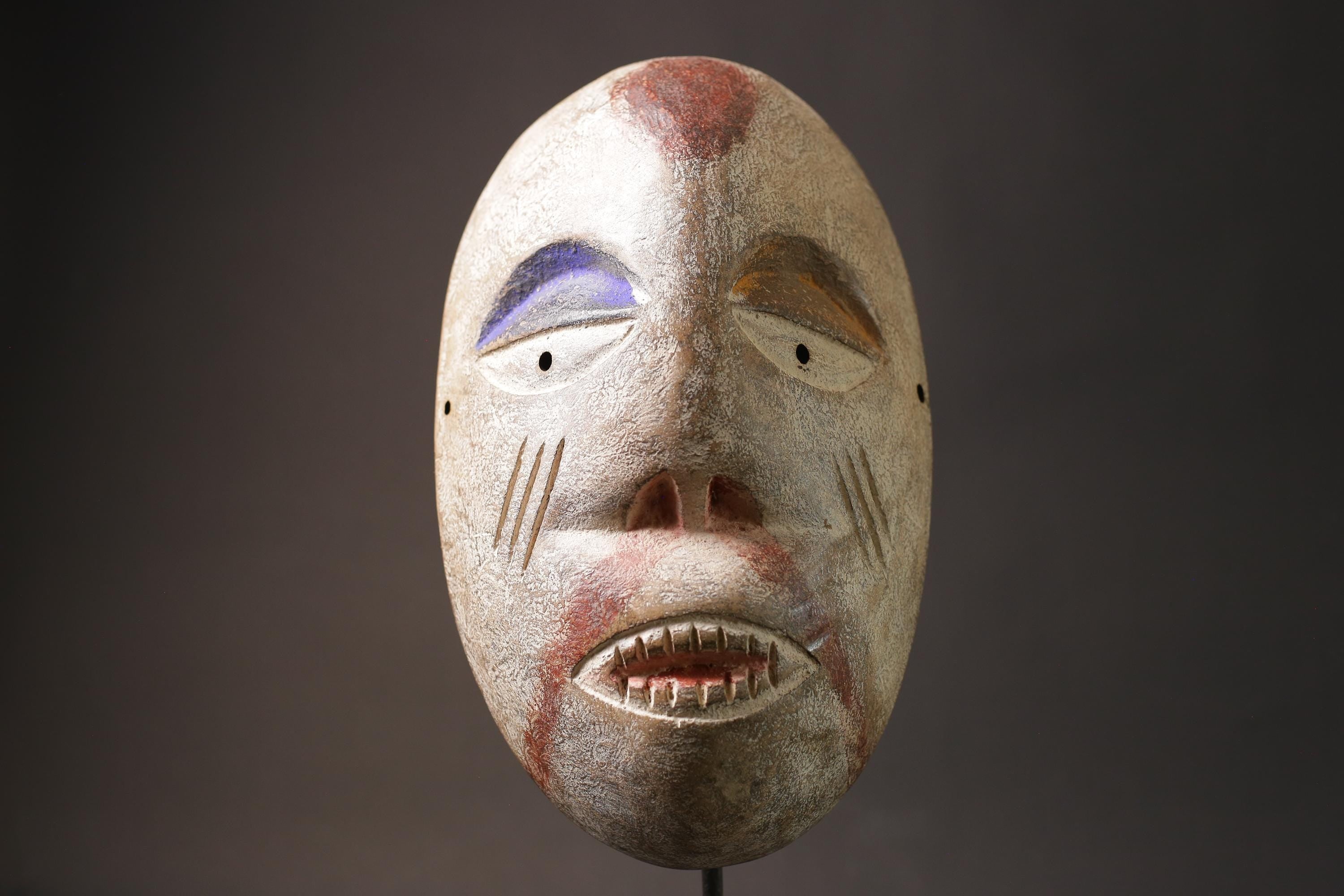 African wood mask antiques Igbo Wood Carved Mask Vintage Wall Hanging Masks for wall-G1046