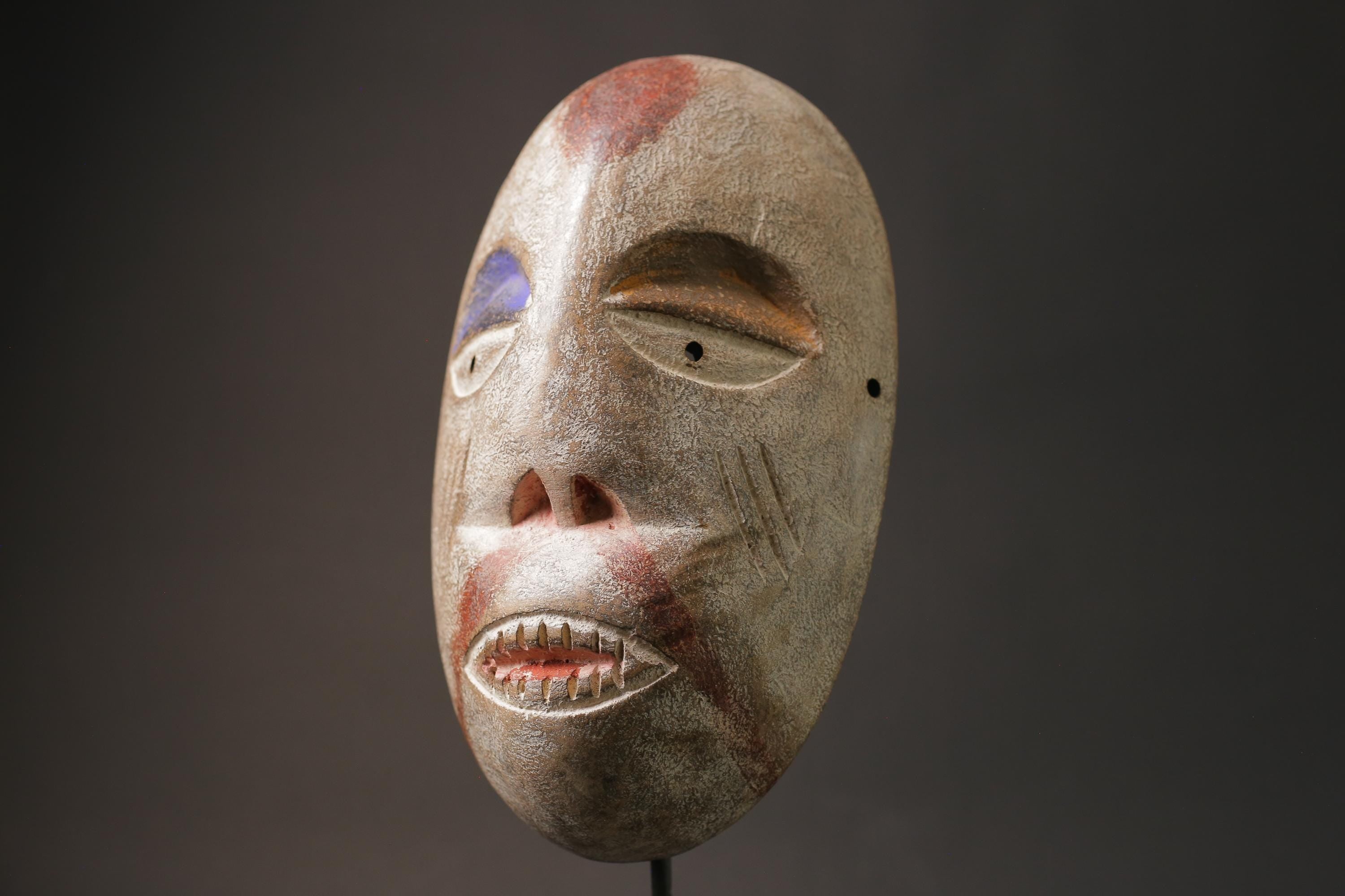 African wood mask antiques Igbo Wood Carved Mask Vintage Wall Hanging Masks for wall-G1046