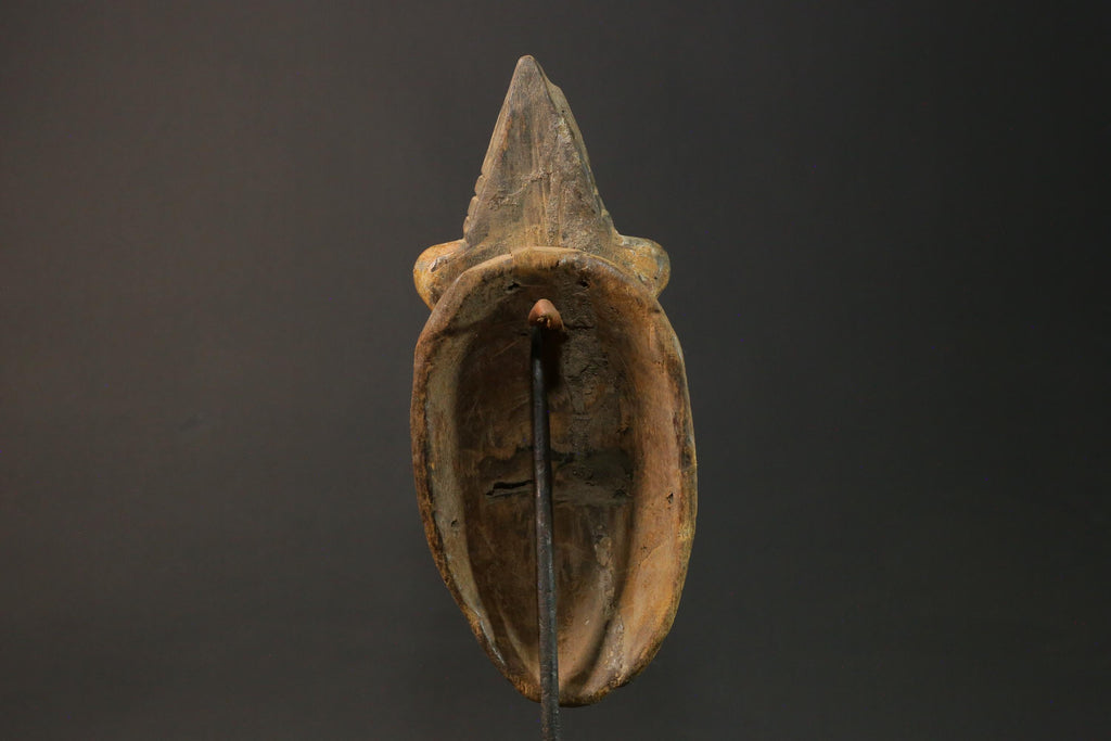 African wood mask antiques Guro vintage african mask large Masks for wall-G1258