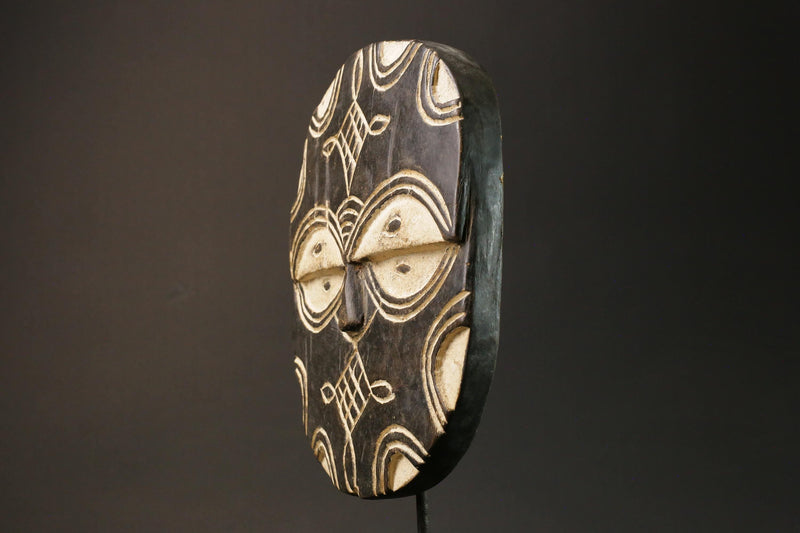 African mask antiques tribal Masks and art from the Teke Bateke for wall-6032