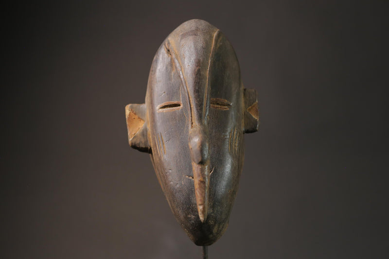 African wood mask antiques Guro Traditional Color Hand Carving Ancient Masks for wall-7283