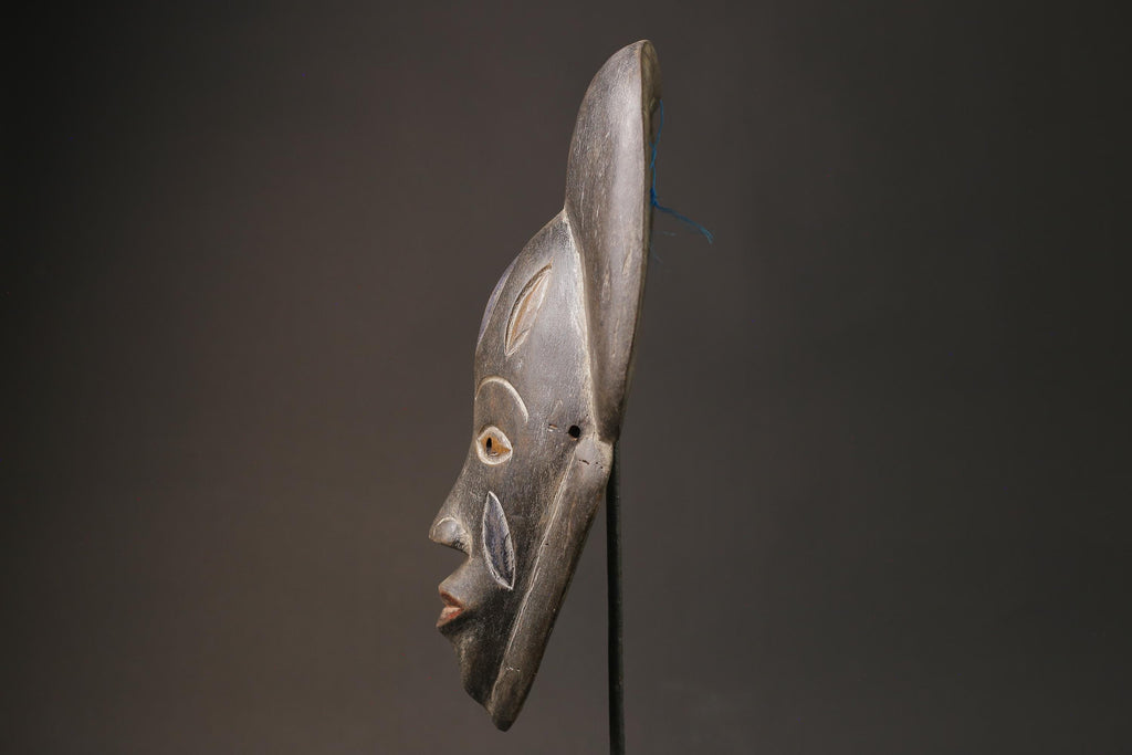 African masks antiques tribal Face vintage Lega Clean Masks for wall-G1030