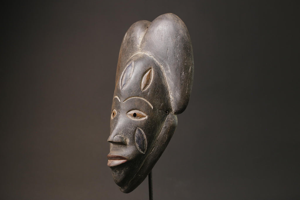 African masks antiques tribal Face vintage Lega Clean Masks for wall-G1030
