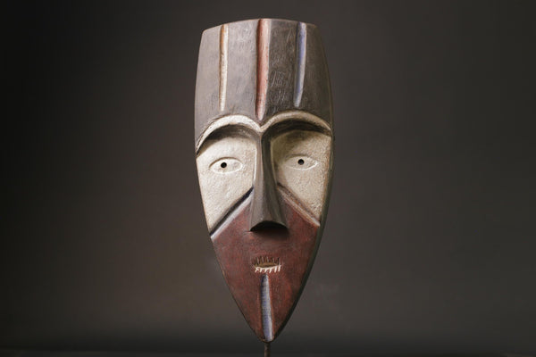 African Mask Lega Passport Mask Congo Wood Ceremonial Wall Hanging Masks for wall-G1031