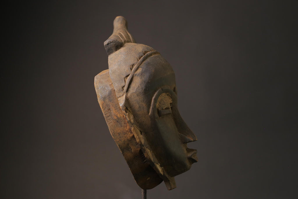 African wood mask antiques Large African Mask Tribal Mask Masks for wall-7236