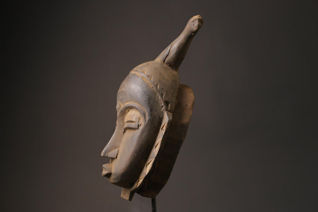 African wood mask antiques Large African Mask Tribal Mask Masks for wall-7236