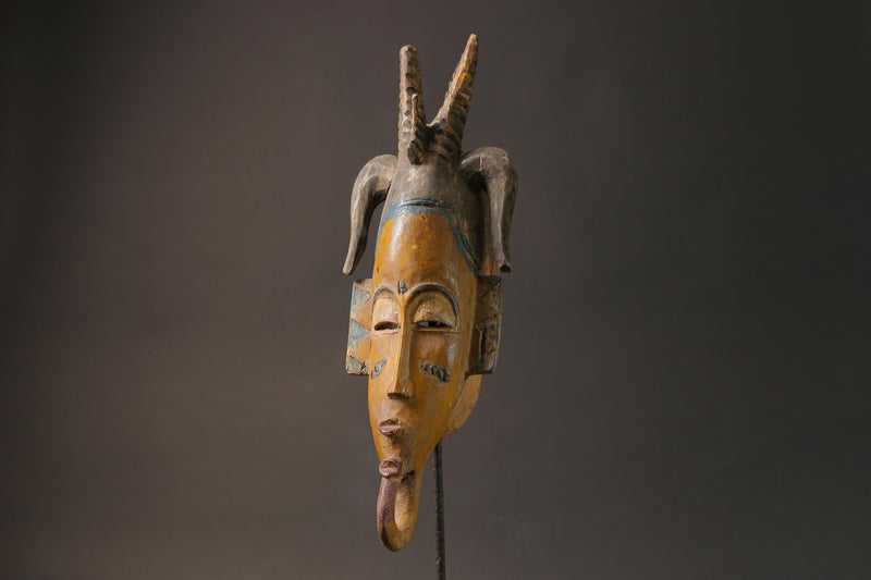 African Tribal Wood masks Home Décor Tribal Mask Guro Tribe Home Décor Masks for wall-G2664