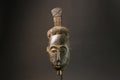 African Tribal Baule Wood masks Hand Carved Portrait Mask Wood Kpan Mblo Masks for wall-7573