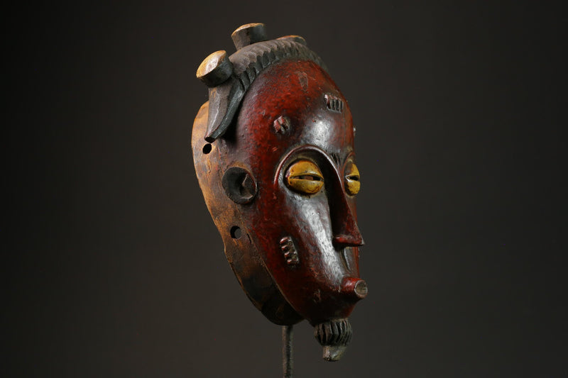 African Mask From The Guru Tribe Art Baule Mask Wall Tribal masks for wall-G2697