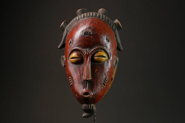 African Mask From The Guru Tribe Art Baule Mask Wall Tribal masks for wall-G2697