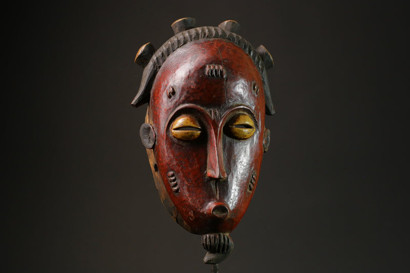 African Mask From The Guru Tribe Art Baule Mask Wall Tribal masks for wall-G2697